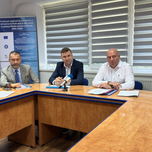 Compania Regională de Apă Bacău semnează un contract major pentru dezvoltarea infrastructurii de apă