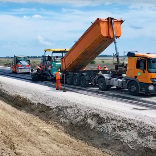 Noi progrese pe șantierele Autostrăzii Moldovei
