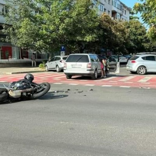 Accident grav la intersecția Calea Marasesti cu Razboieni în Bacău