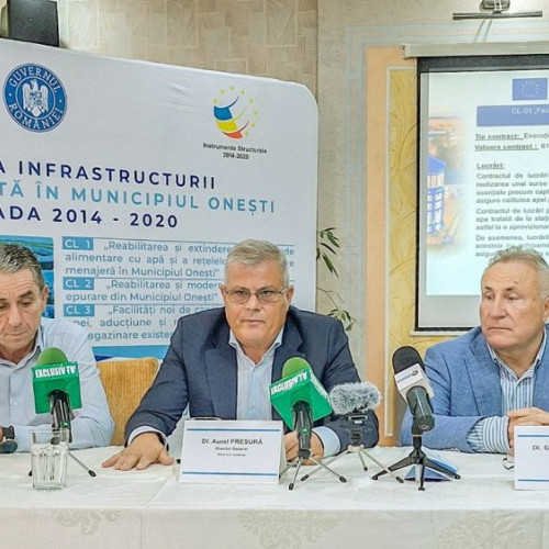 Modernizarea infrastructurii de apă în municipiul Onești