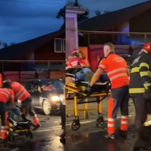 Accident grav pe Calea Romanului din Bacău