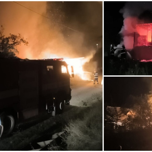 Ancheta poliției în comuna Gura Vaii, după incendii misterioase