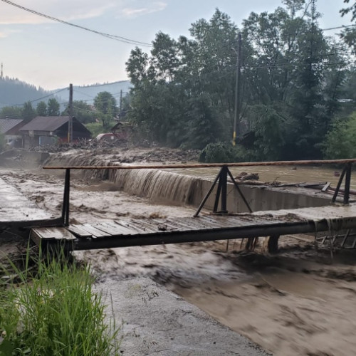 Alertă de inundații în județul Bacău