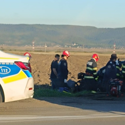 Accident grav pe E85 în comuna Faraoani