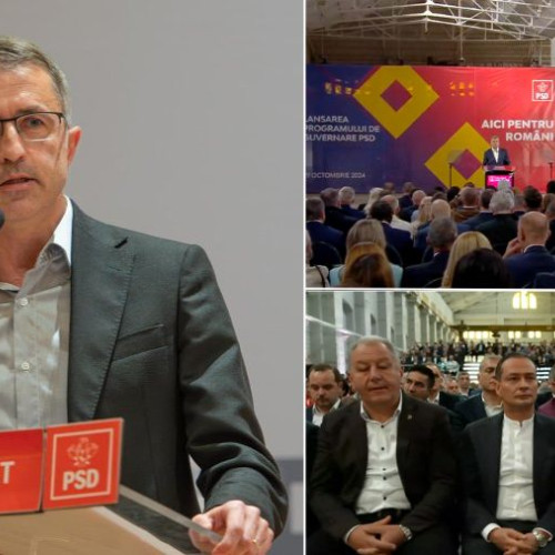 PSD își lansează programul de guvernare la Uzina Electrica Filaret