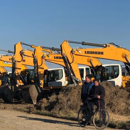 Încep lucrările la autostrada Sibiu - Făgăraș, Makyol Insaat angajează mii de muncitori