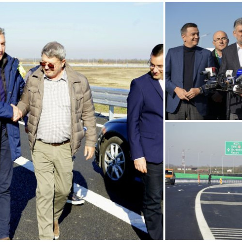 Deschiderea primei secțiuni din Autostrada Moldovei A7