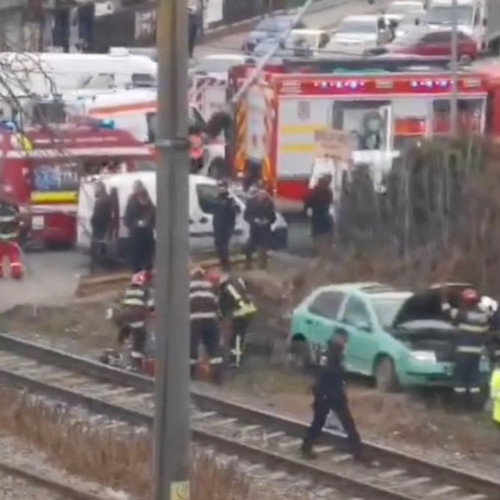 Accident grav la trecerea de cale ferată din Bacau