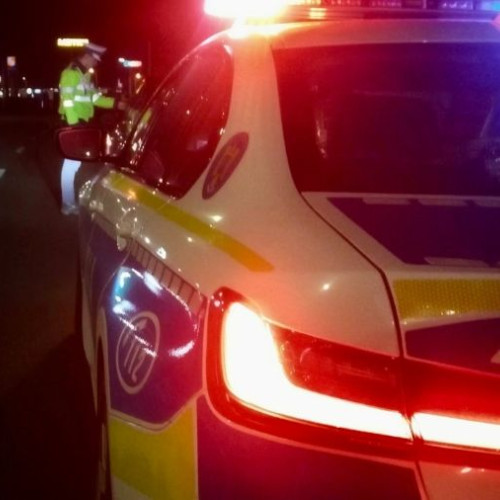 Șofer prins după o urmărire de Poliție în Bacău