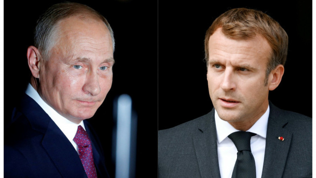 Macron acuză Rusia de minciună în privința păcii în Ucraina