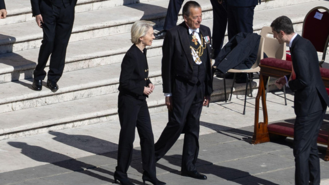 Ursula von der Leyen și Donald Trump s-au întâlnit pentru prima dată la Roma