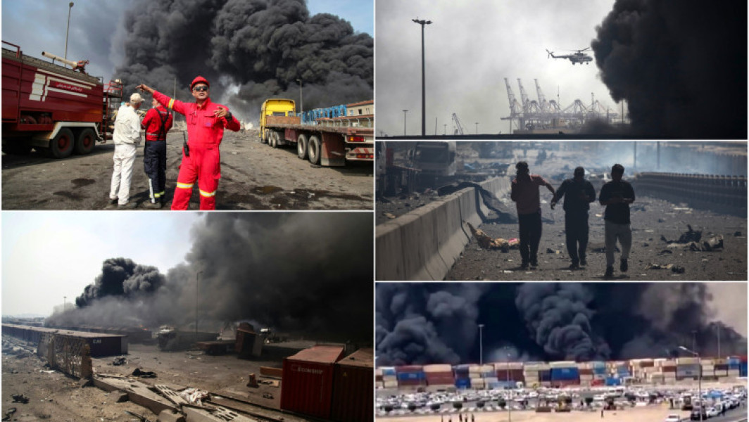 Explozie devastatoare în portul Bandar Abbas din Iran