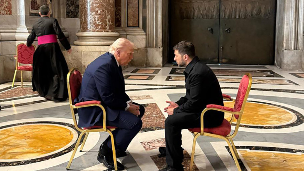 Discuție crucială între Donald Trump și Volodimir Zelenski la Vatican