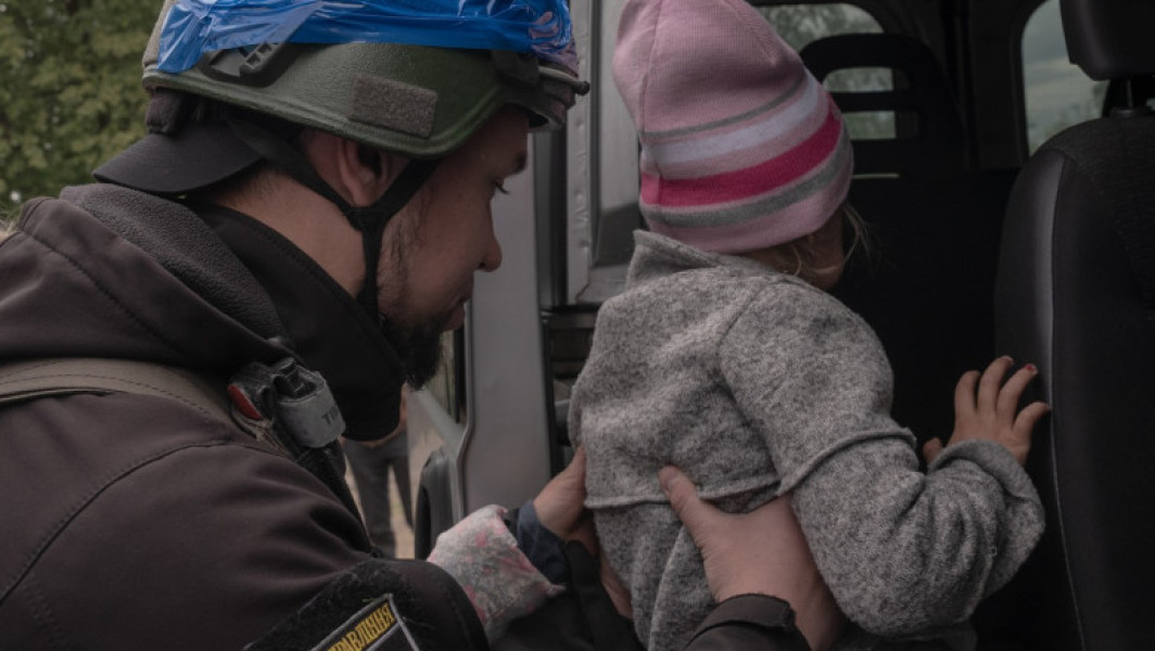 Evacuarea forțată a familiilor cu copii din Dnipropetrovsk