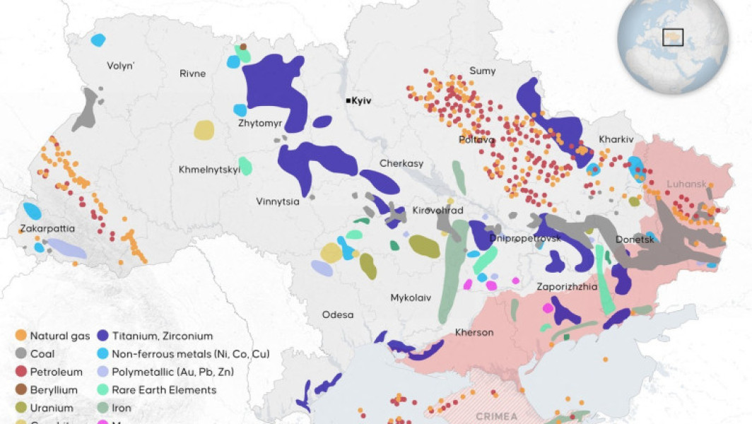 Ucraina și Statele Unite semnează un acord pentru exploatarea mineralelor critice