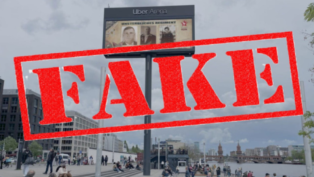 Propaganda rusească falsifică imagini din Berlin