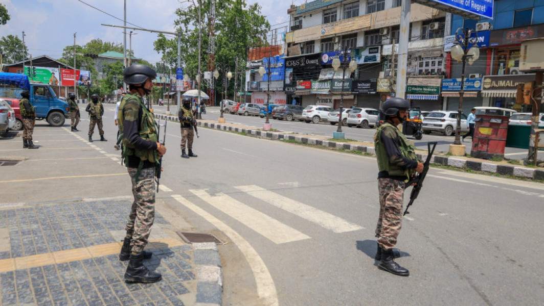 Noaptea calmă la frontiera dintre India și Pakistan