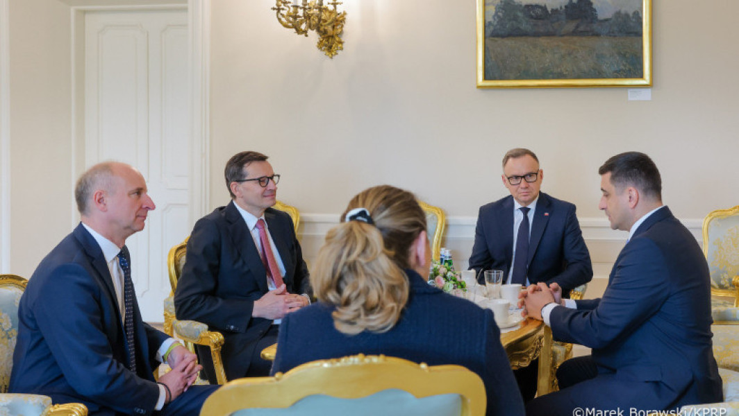 George Simion, întâlnire cu președintele Poloniei, Andrzej Duda