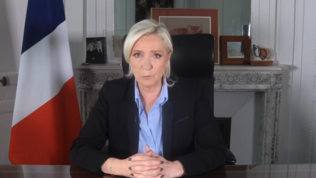 Marine Le Pen îl sprijină pe George Simion în turul doi al alegerilor prezidențiale din România