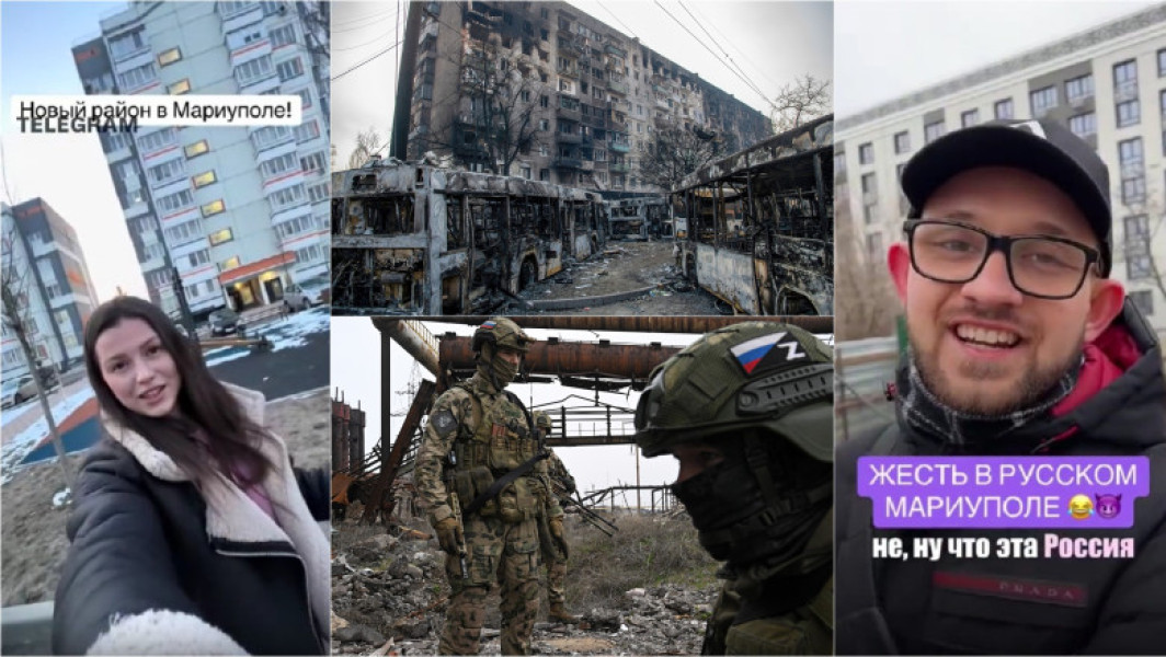 Rusia folosește influencerii pentru a controla percepția asupra Mariupolului