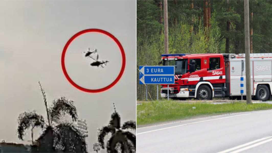 Ciocnire fatală între două elicoptere în Finlanda