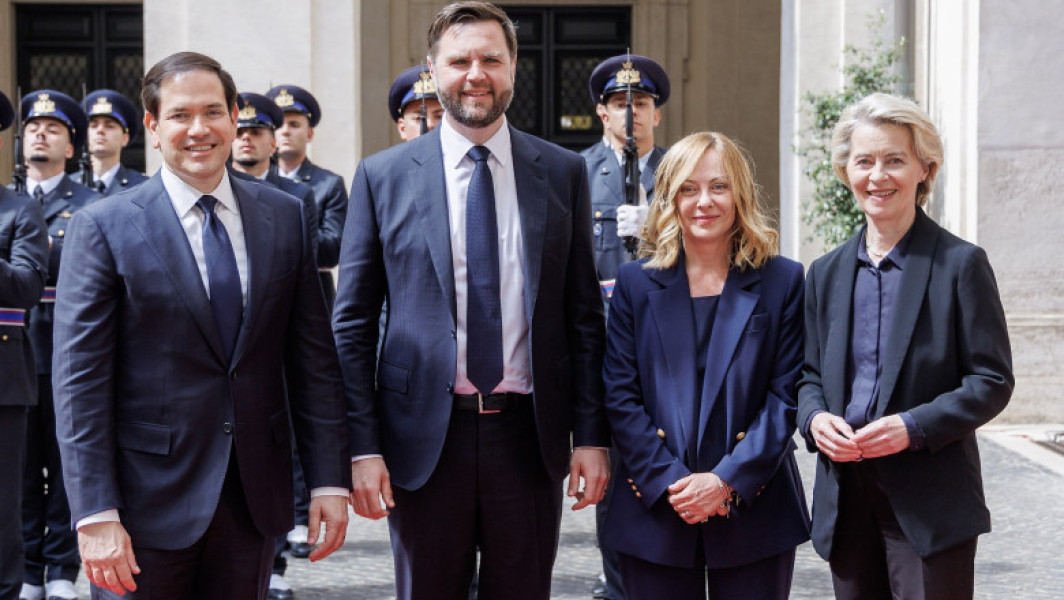 JD Vance se întâlnește cu Ursula von der Leyen și Giorgia Meloni pentru relansarea negocierilor comerciale