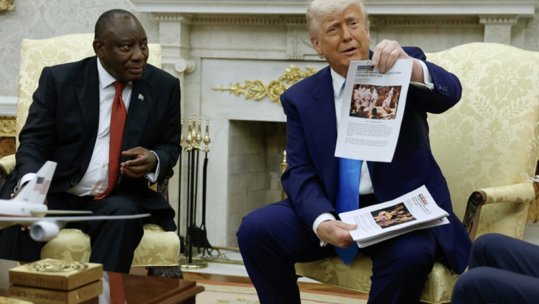 Calm și negocieri tensionate: întâlnirea lui Ramaphosa cu Trump