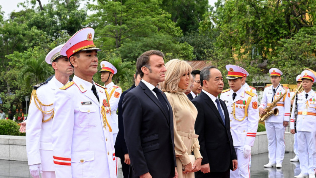 Macron subliniază cooperarea cu Vietnamul într-o vizită în Asia de Sud-Est