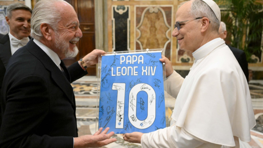 Papa Leon al XIV-lea întâmpină noua campioană Serie A, Napoli