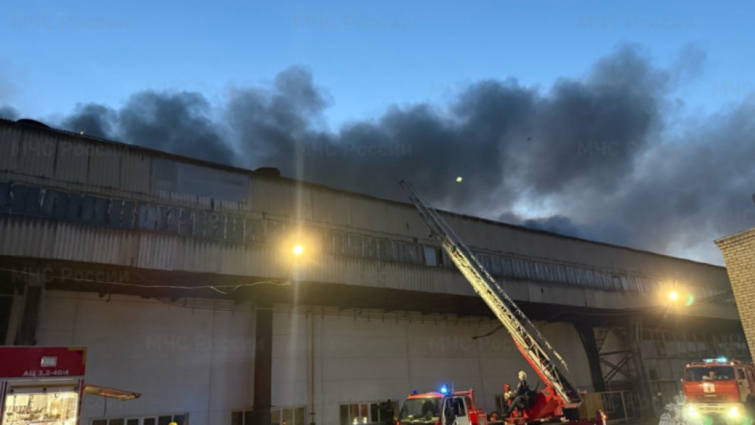 Incendiu la uzina de motoare Avtodizel din Iaroslavl, Rusia