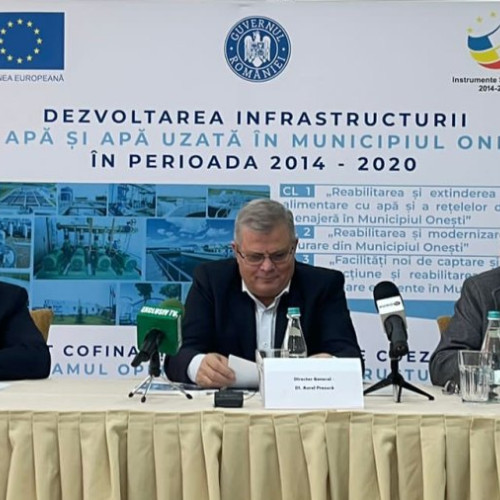 RAJA SA derulează proiect de 275 milioane lei pentru rezolvarea problemei apei din Onești