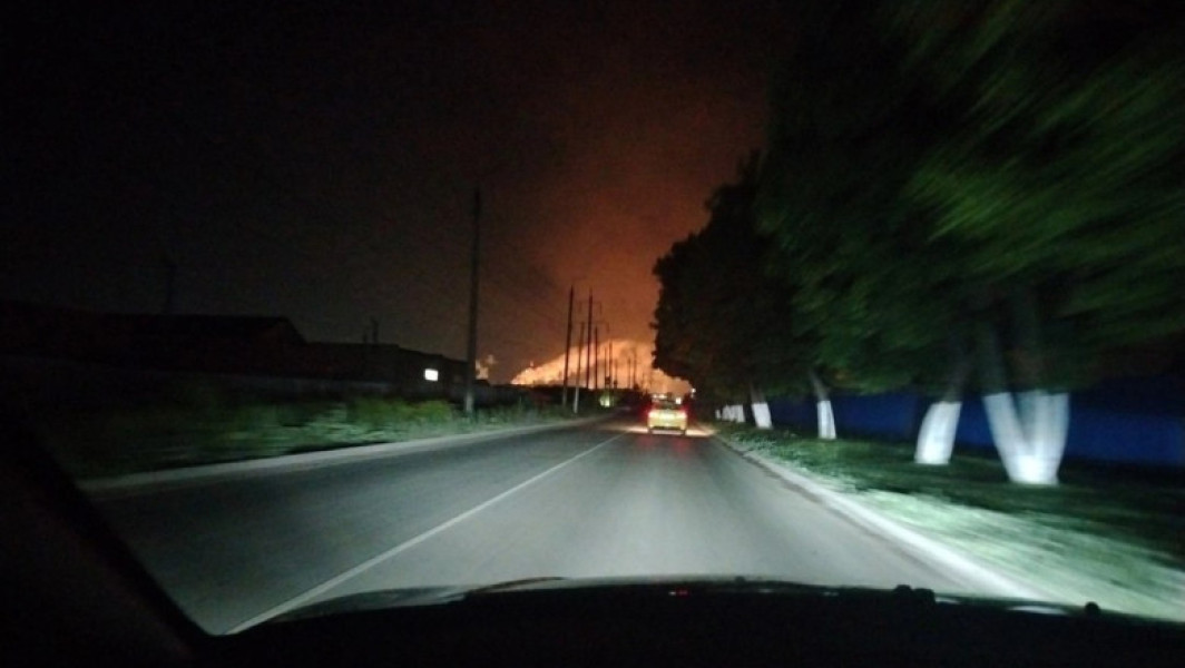 Fabrica de azot și amoniac Azot din Tula, afectată de un incendiu după atacul unei drone ucrainene
