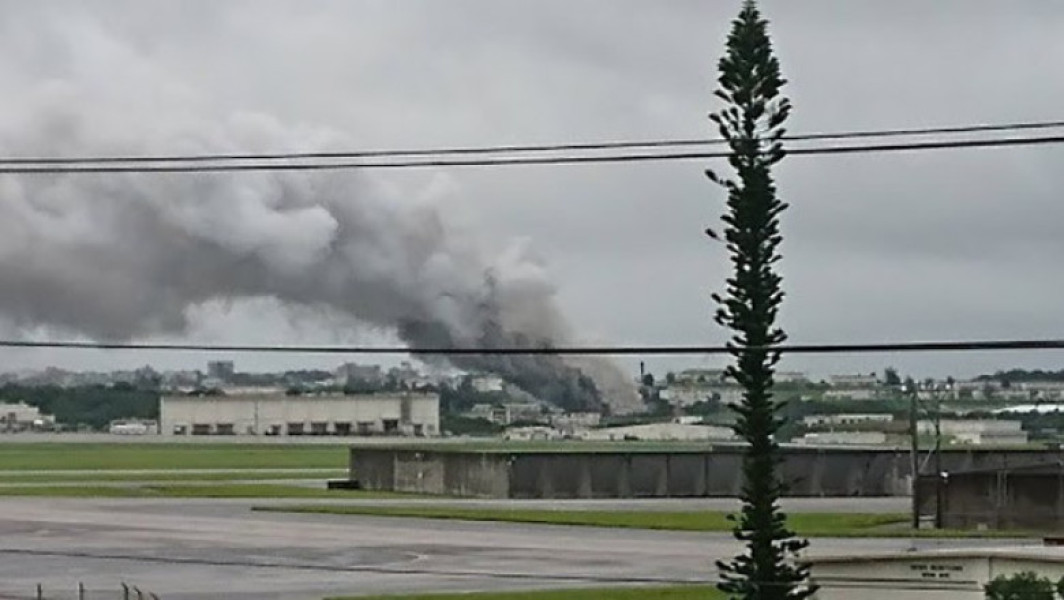 Explozie la o bază militară americană din Okinawa: patru persoane rănite