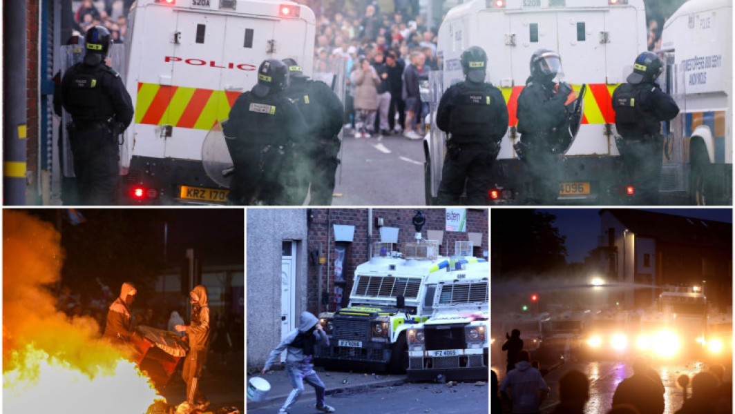 Tensiuni și violențe în Ballymena, Irlanda de Nord, după arestarea unor tineri