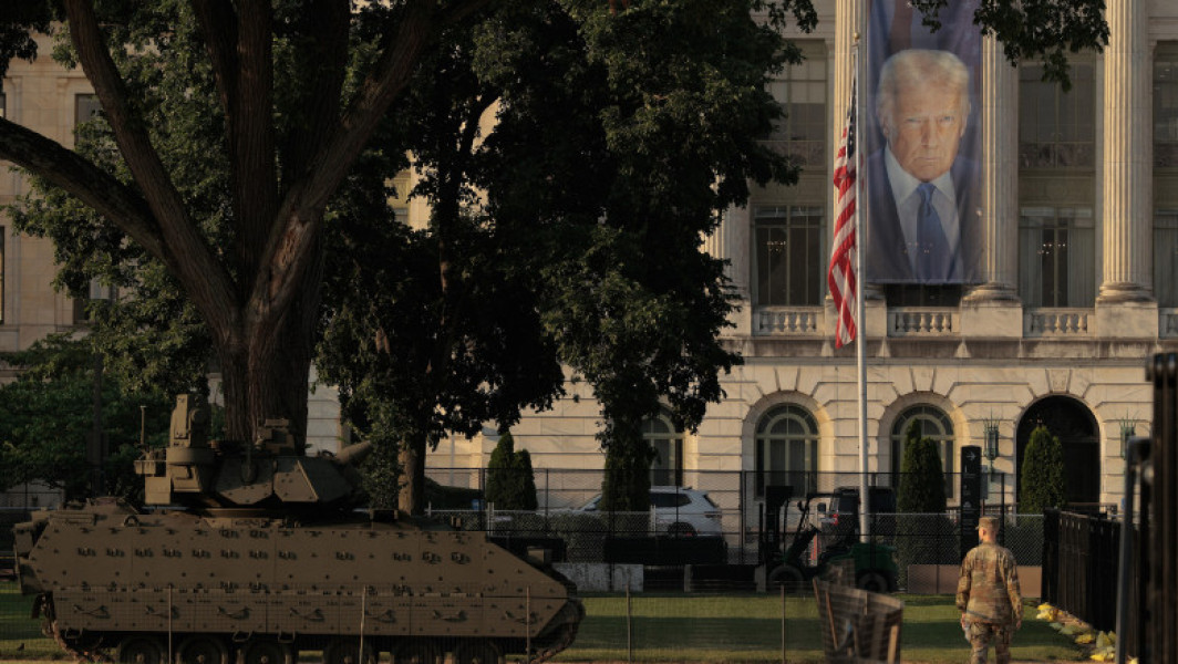 planuri pentru parada militara la washington in pericol din cauza furtunii