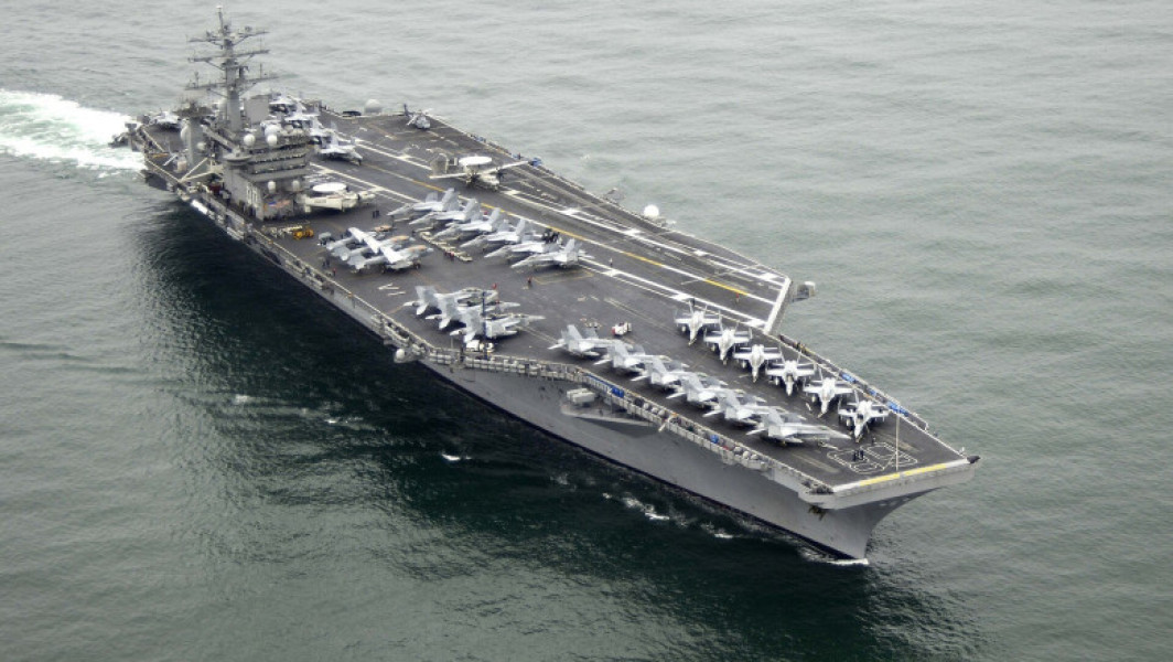 portavionul american USS Nimitz părăsește Marea Chinei de Sud și se îndreaptă spre vest