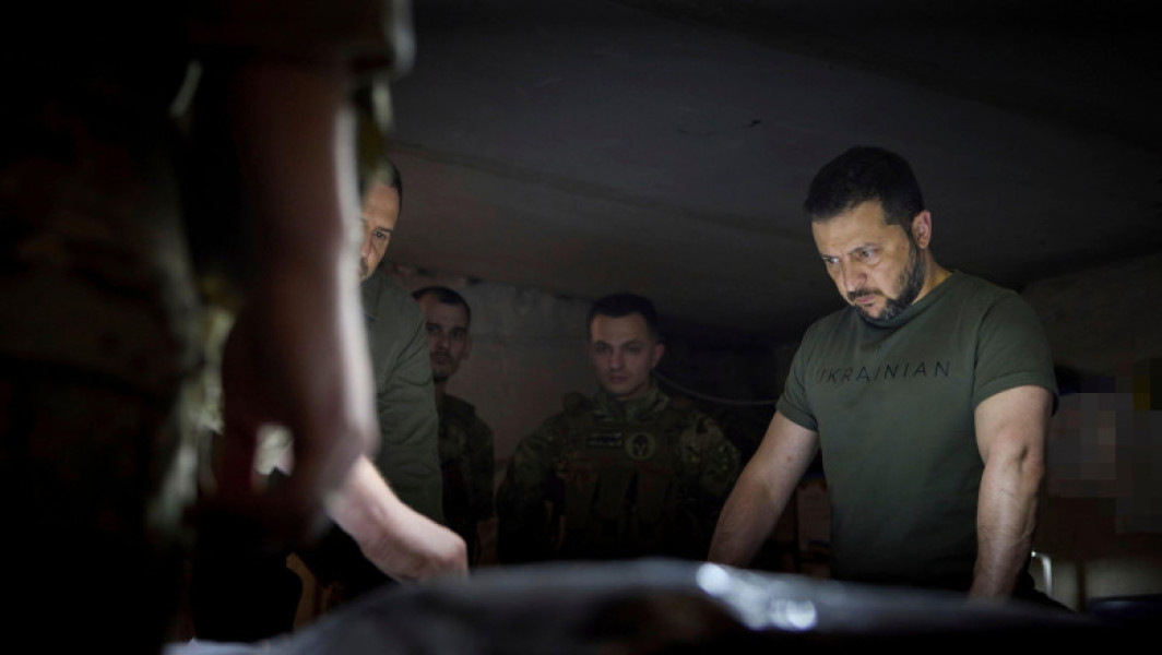 Zelenski: trupele ucrainene luptă împotriva mercenarilor străini în nord-estul țării