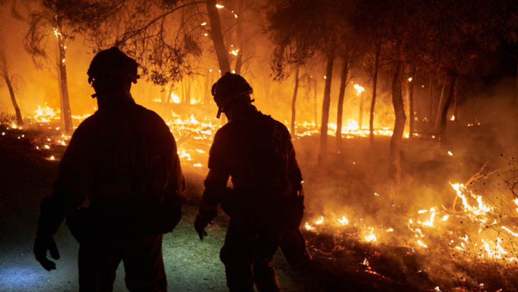Incendii de vegetație în nord-vestul Spaniei, peste 1.000 de persoane evacuate