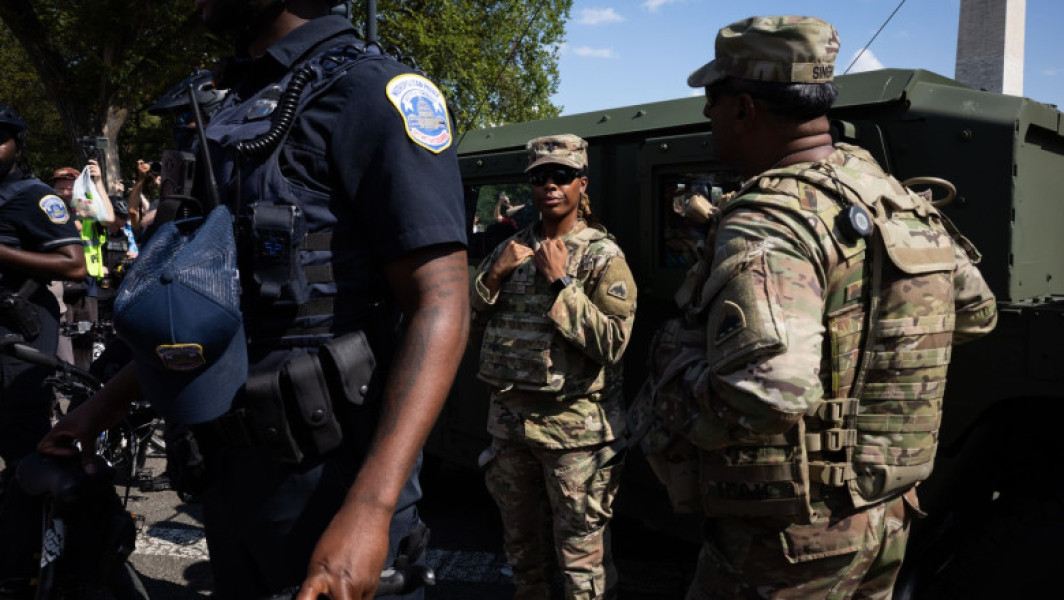 Guvernatorii republicani trimit militari în Washington, D.C., la solicitarea lui Trump
