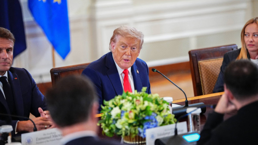 Trump, liderii europeni și Zelenski în discuție despre securitate și posibilitatea unui armistițiu în Ucraina
