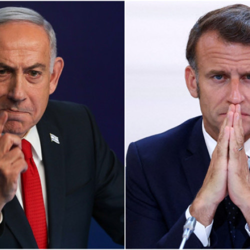 macron și netanyahu în contextul tensiunilor diplomatice din regiune