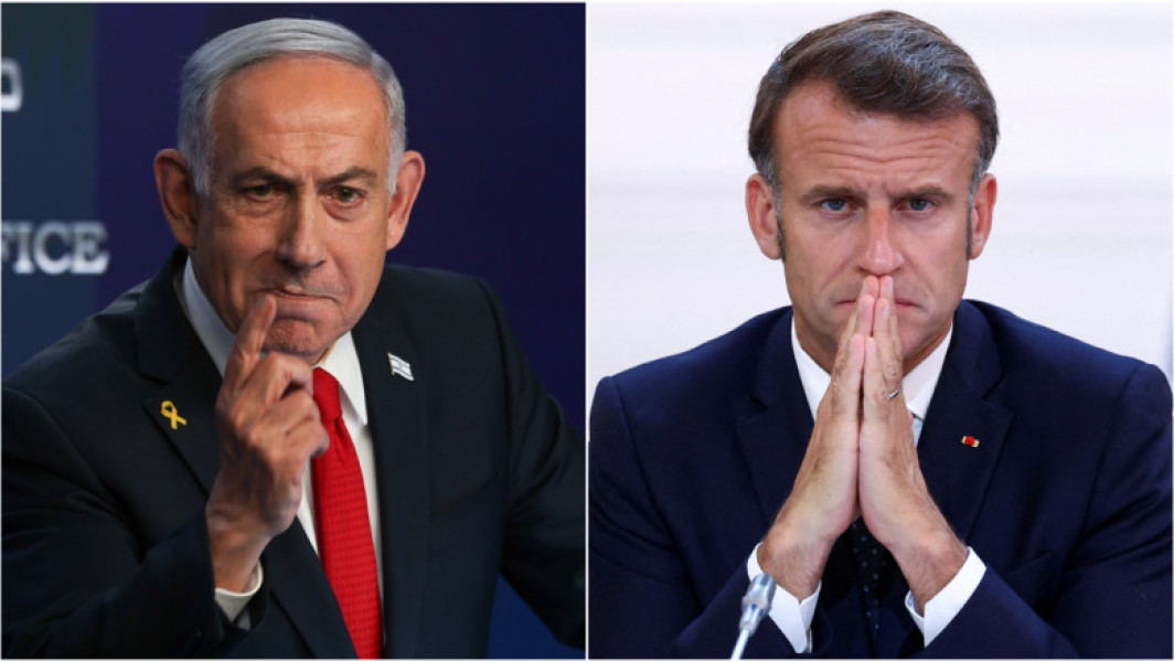 macron și netanyahu în contextul tensiunilor diplomatice din regiune