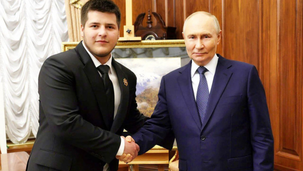 Fiul liderului Ceceniei, Adam Kadirov, a primit o medalie controversată