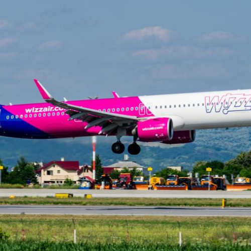 Zbor de lansare Londra-Bacău cu noul Airbus A321neo de la Wizz Air