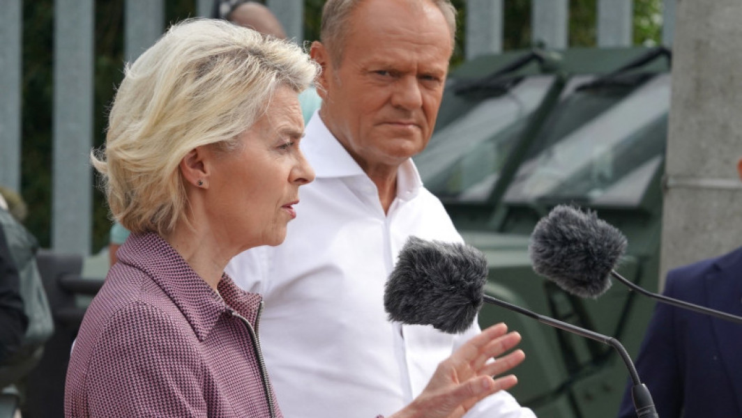 Von der Leyen la granița Poloniei cu Belarus: „un prădător” Putin și avertisment despre schimbare