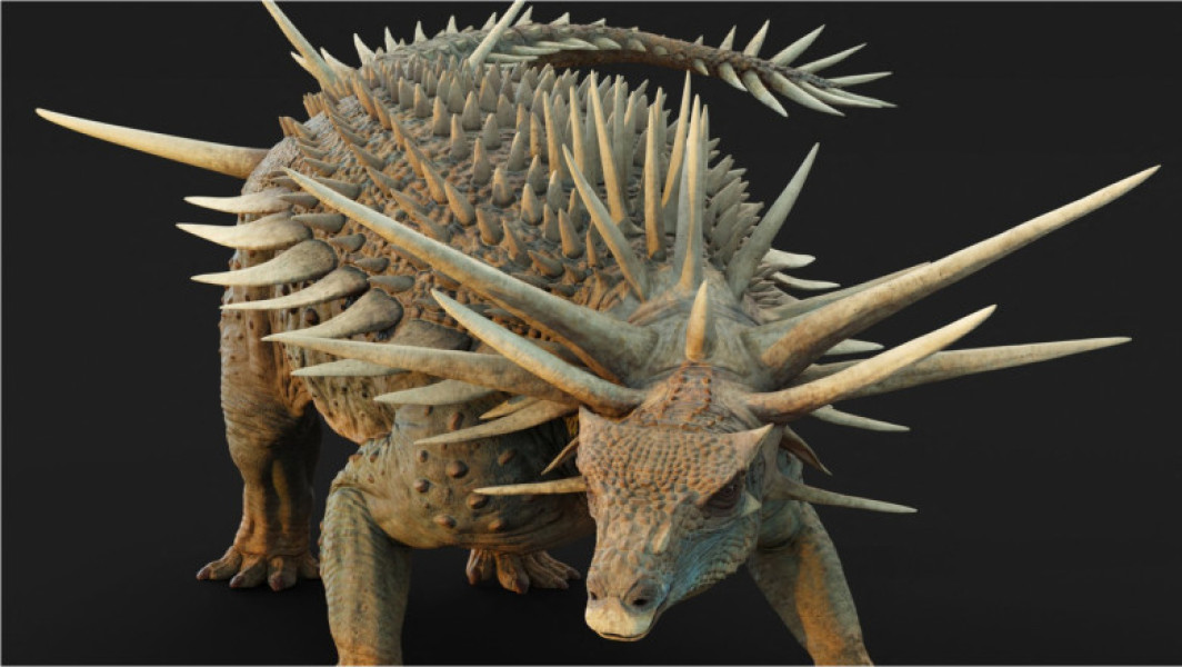 Dinozaur cu armură ciudată, descoperire în Maroc, primul Ankylosaurus din Africa