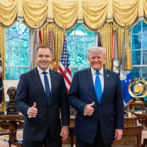 Trump îl primește la Casa Albă pe Karol Nawrocki, noul președinte polonez