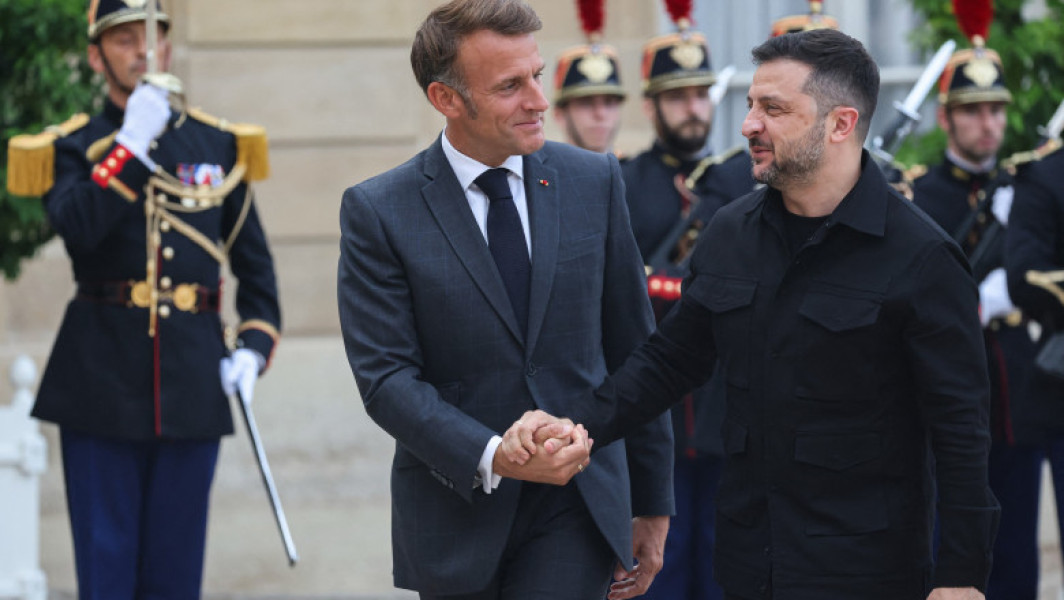 Zelenski ajunge la Paris pentru întâlnirea Coaliției Voinței, în contextul securității Ucrainei