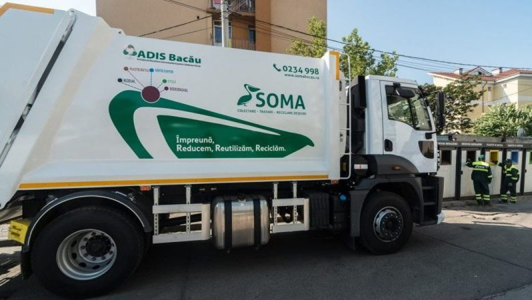SOMA: program de colectare a deșeurilor în Bacău și în mediul rural, 8–13 septembrie 2025