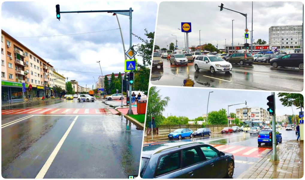 Primăria Bacău instalează trei noi semafoare în oraș